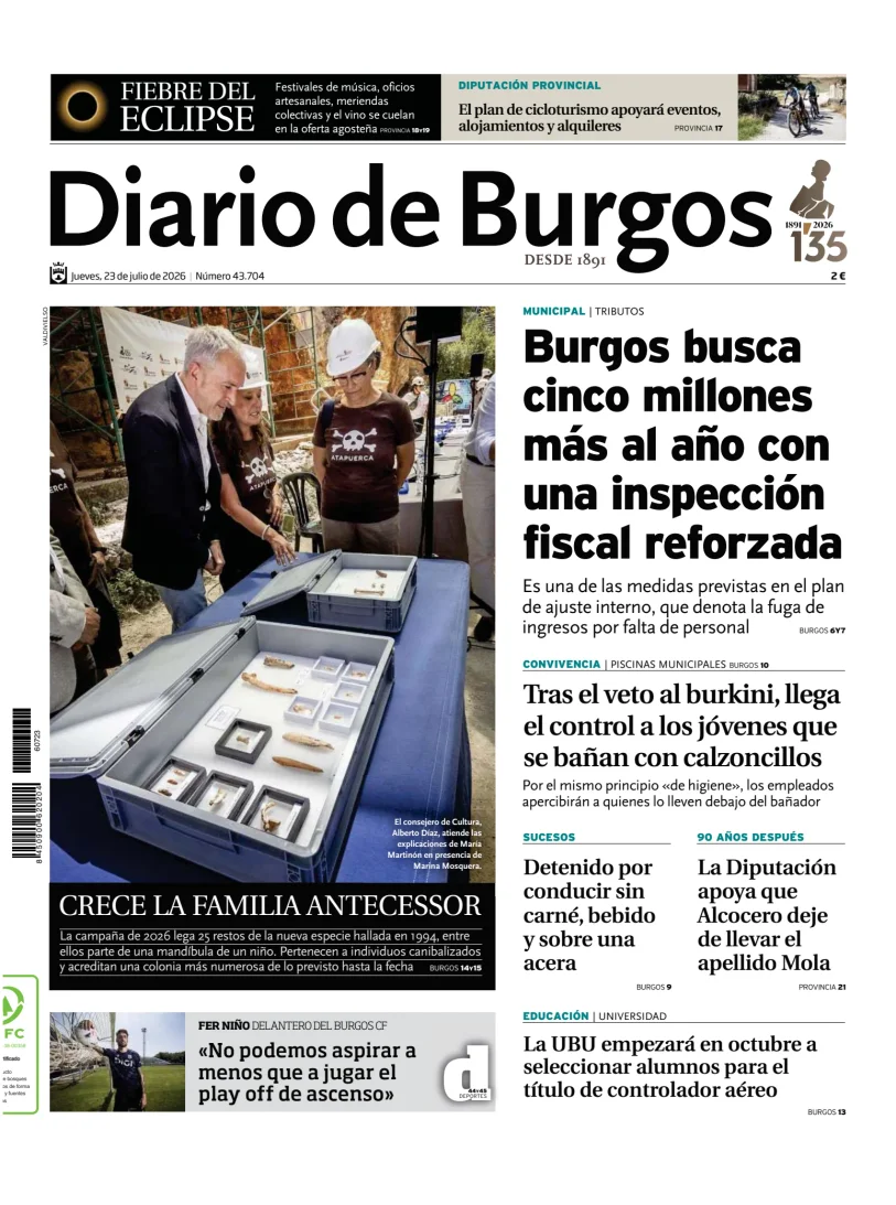 Diario de Burgos — 23/07