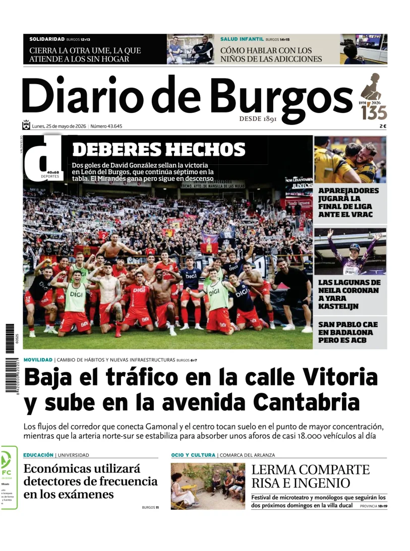 Diario de Burgos — 25/05