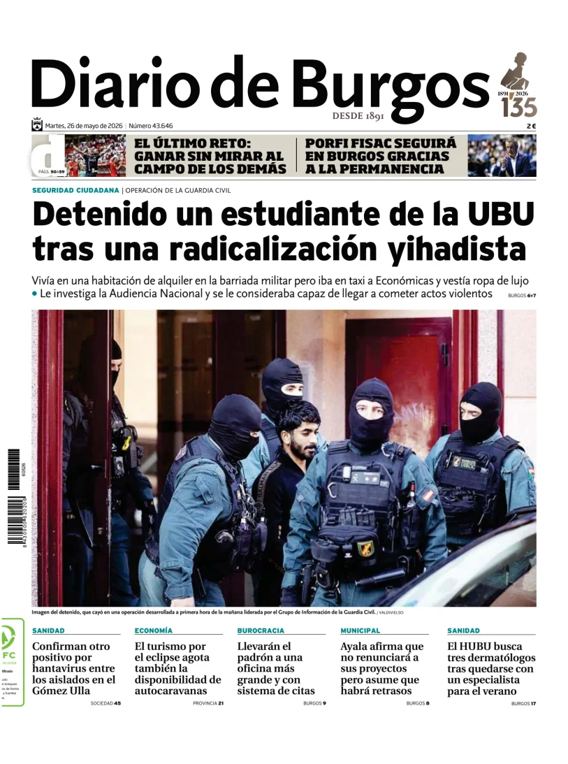 Diario de Burgos — 26/05