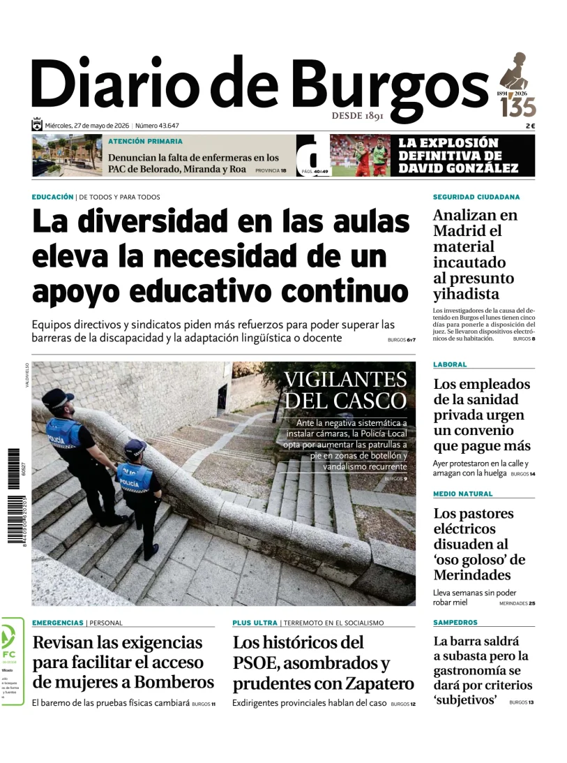Diario de Burgos — 27/05