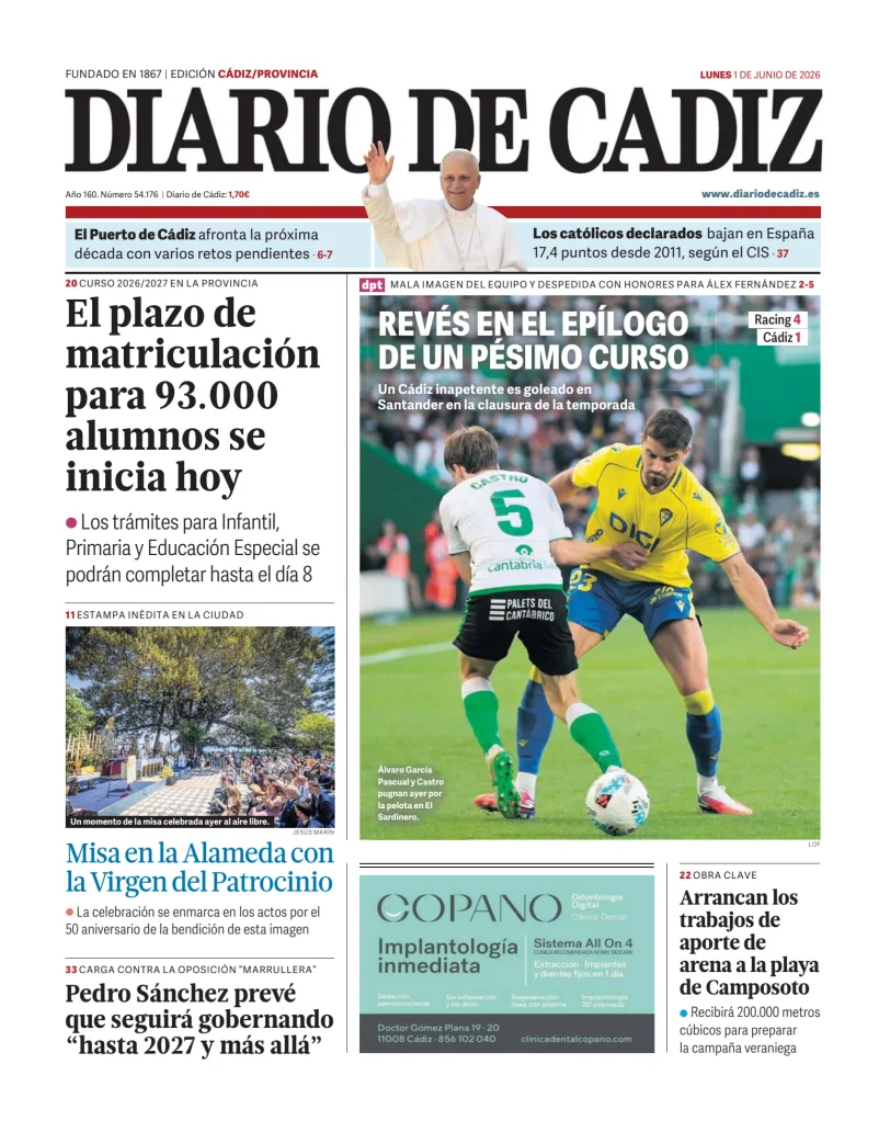Diario de Cádiz — 01/06