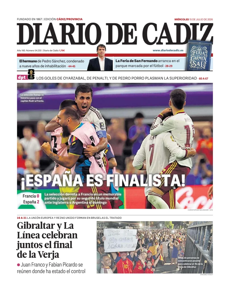 Diario de Cádiz — 15/07