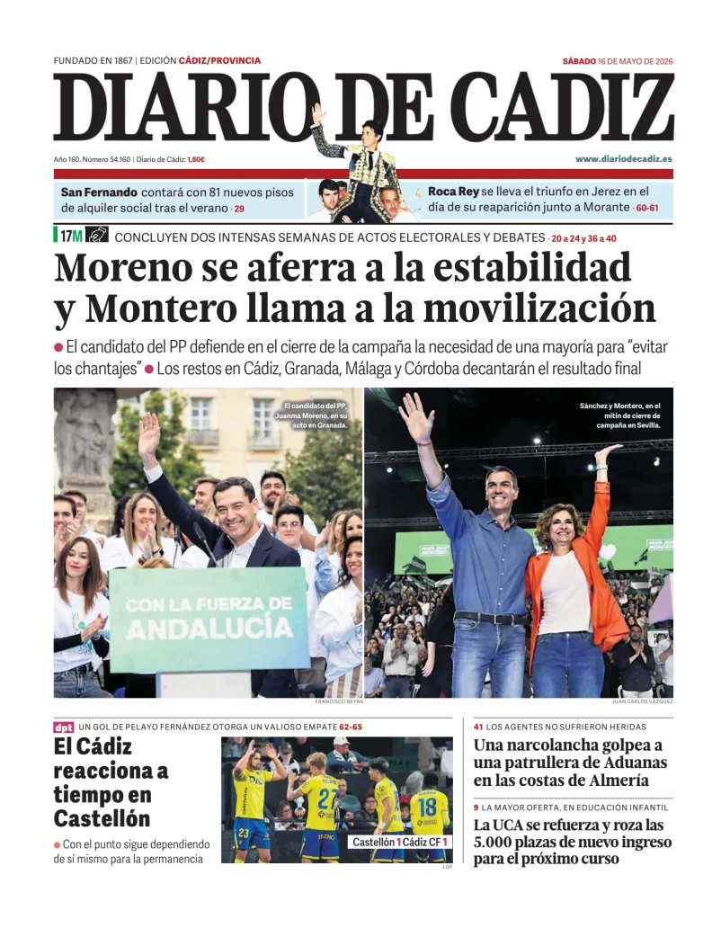 Diario de Cádiz — 16/05