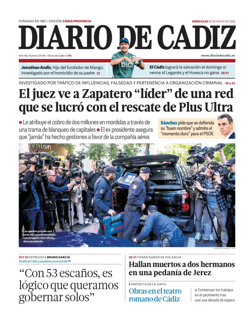 Diario de Cádiz — 20/05