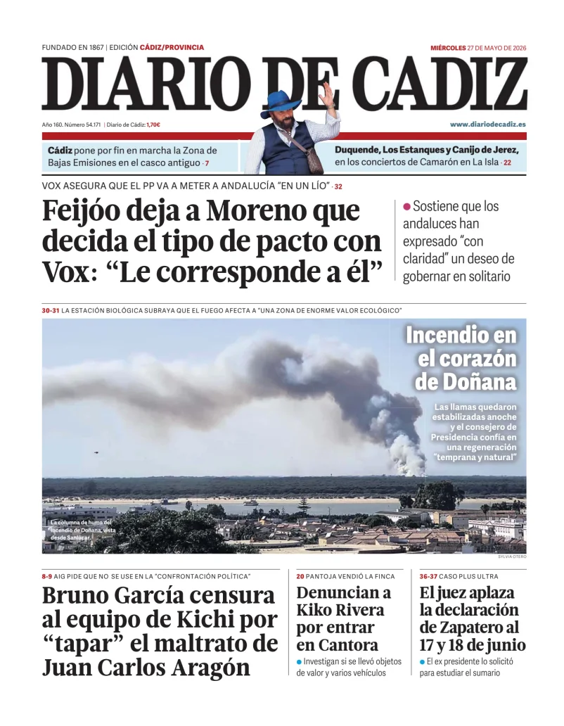 Diario de Cádiz — 27/05