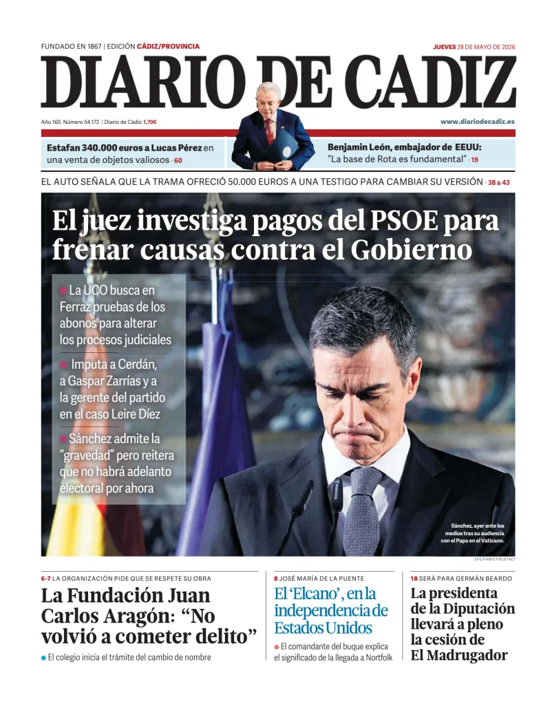 Diario de Cádiz — 28/05