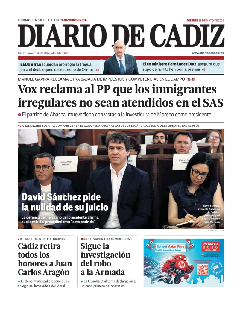 Diario de Cádiz — 29/05