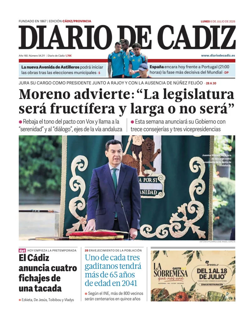 Diario de Cádiz — 06/07