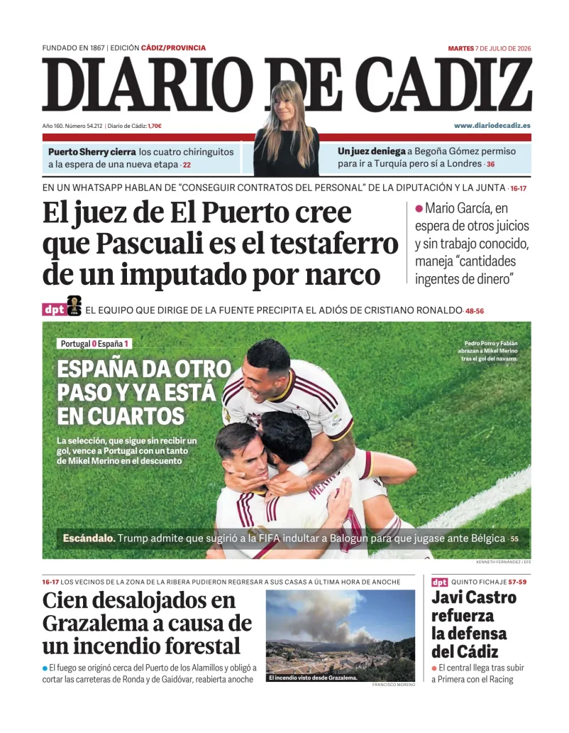 Diario de Cádiz — 07/07