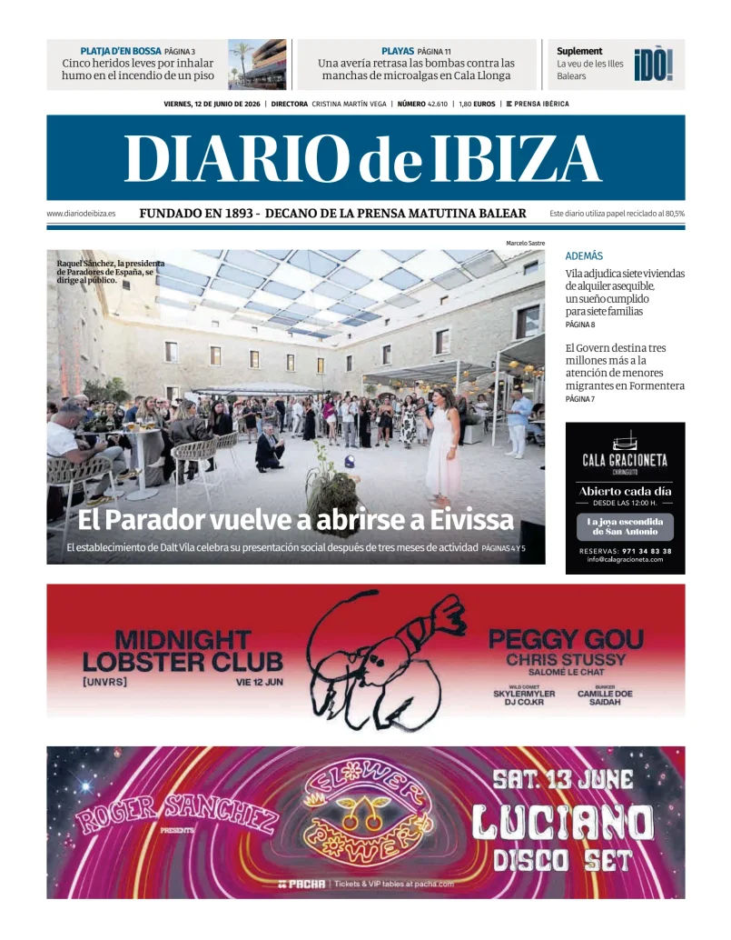 Portada de Diario de Ibiza