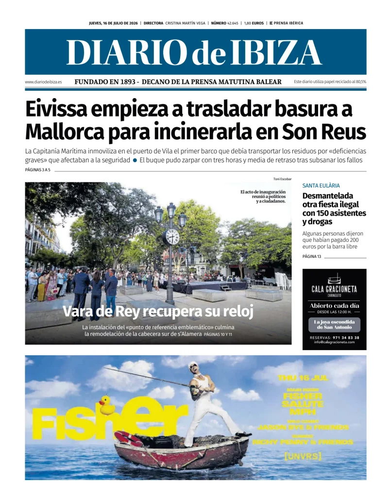 Diario de Ibiza — 16/07