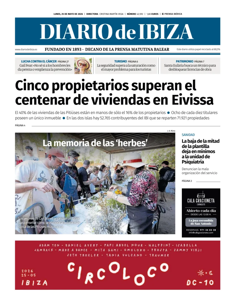 Diario de Ibiza — 25/05