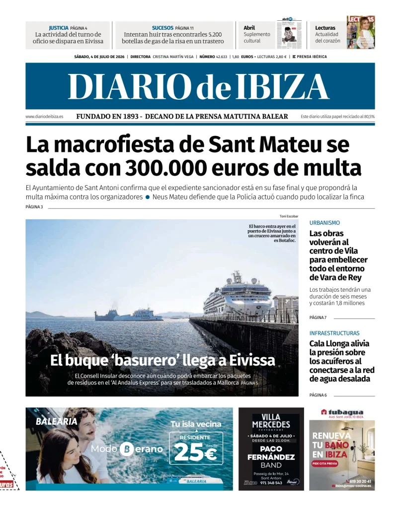 Diario de Ibiza — 04/07