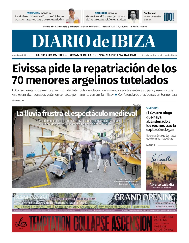 Diario de Ibiza — 08/05