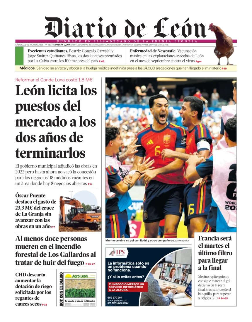 Portada de Diario de León