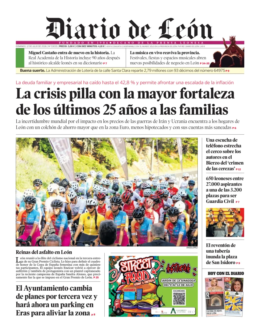 Portada de Diario de León