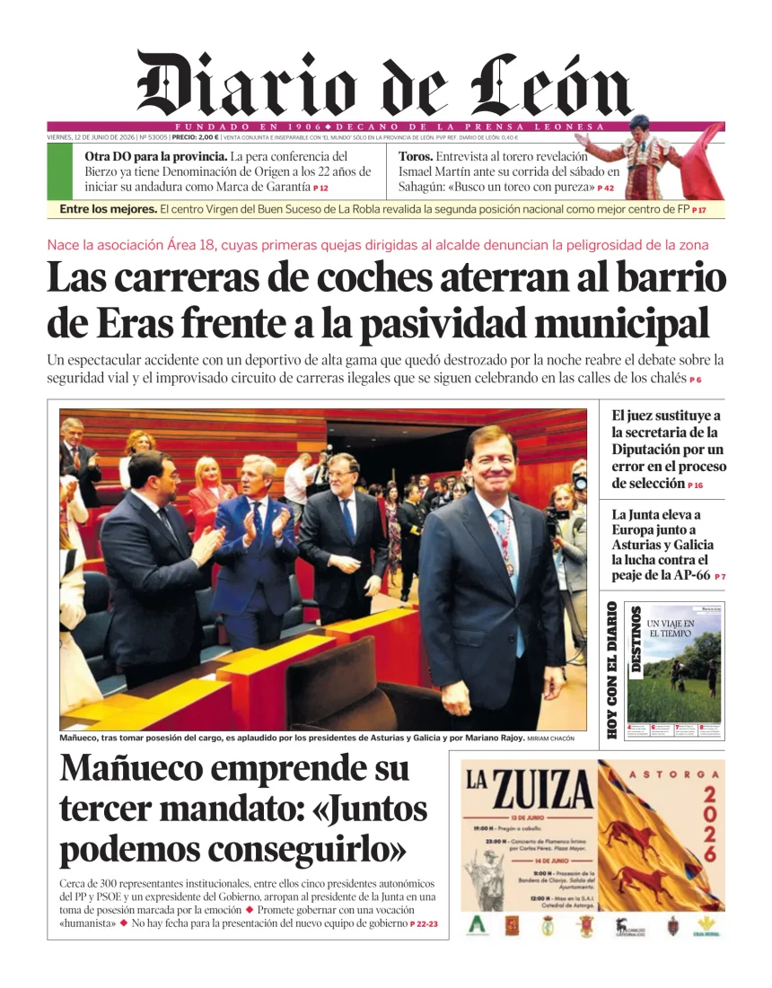 Portada de Diario de León