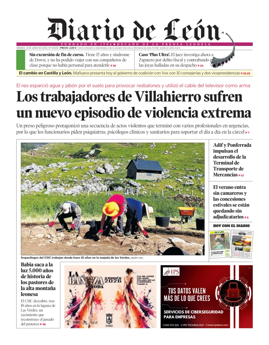 Portada de Diario de León