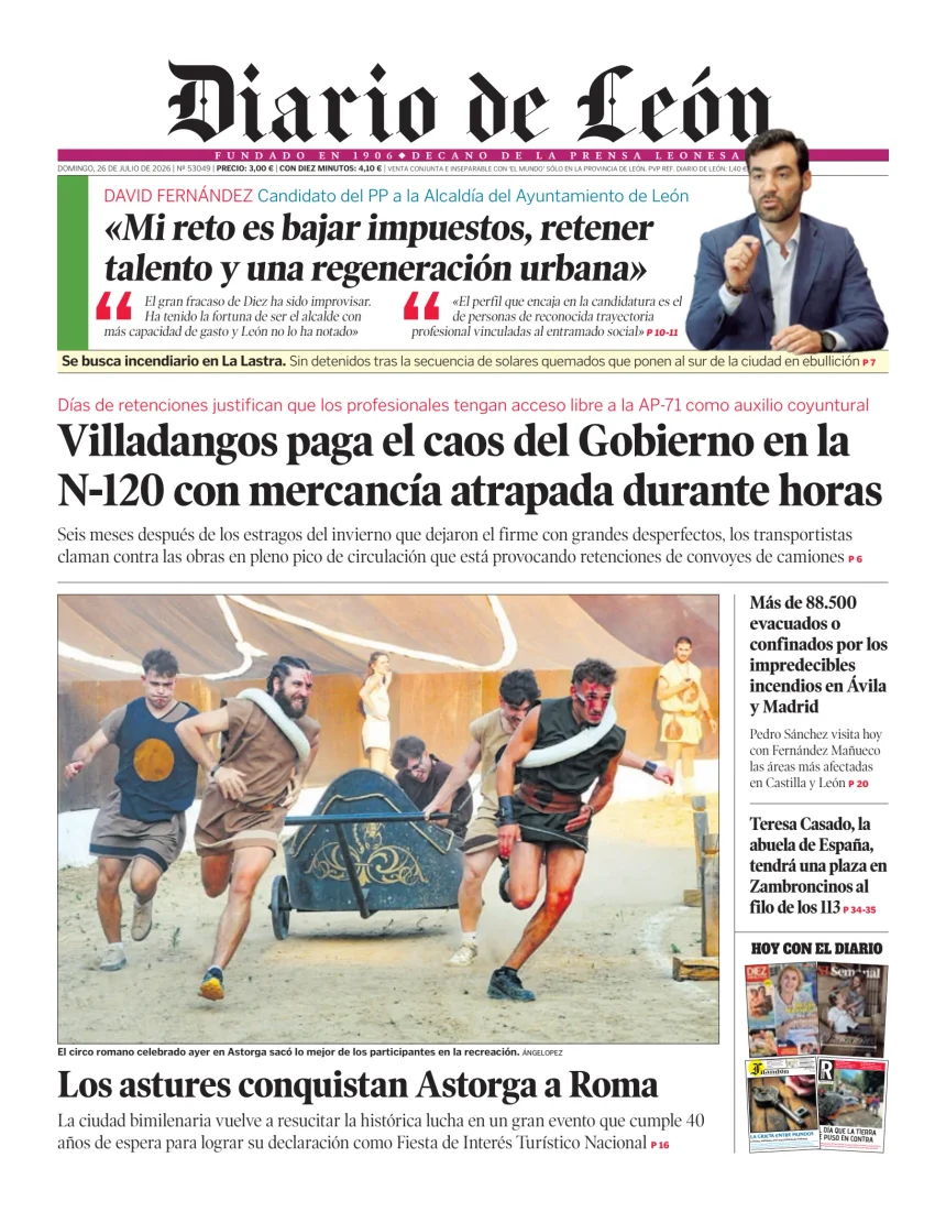 Portada de Diario de León