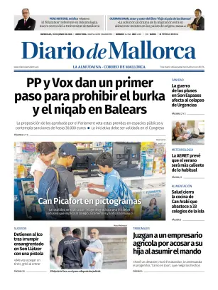 Portada de Diario de Mallorca, 10 de junio de 2026