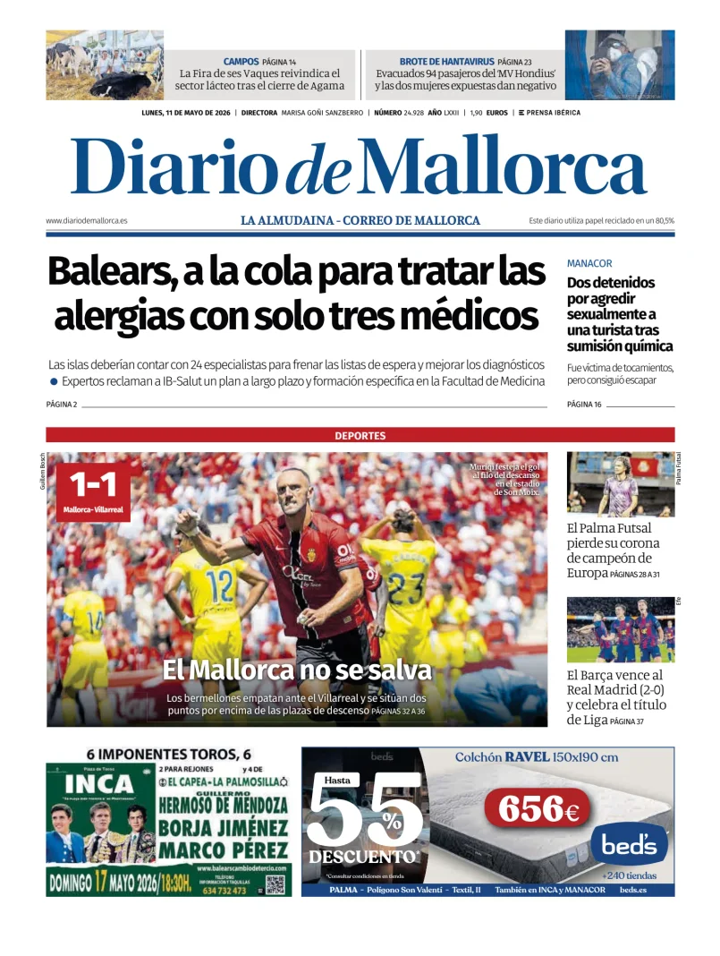 Diario de Mallorca — 11/05
