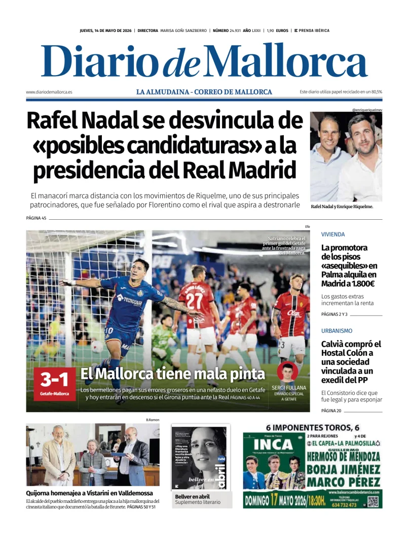 Diario de Mallorca — 14/05