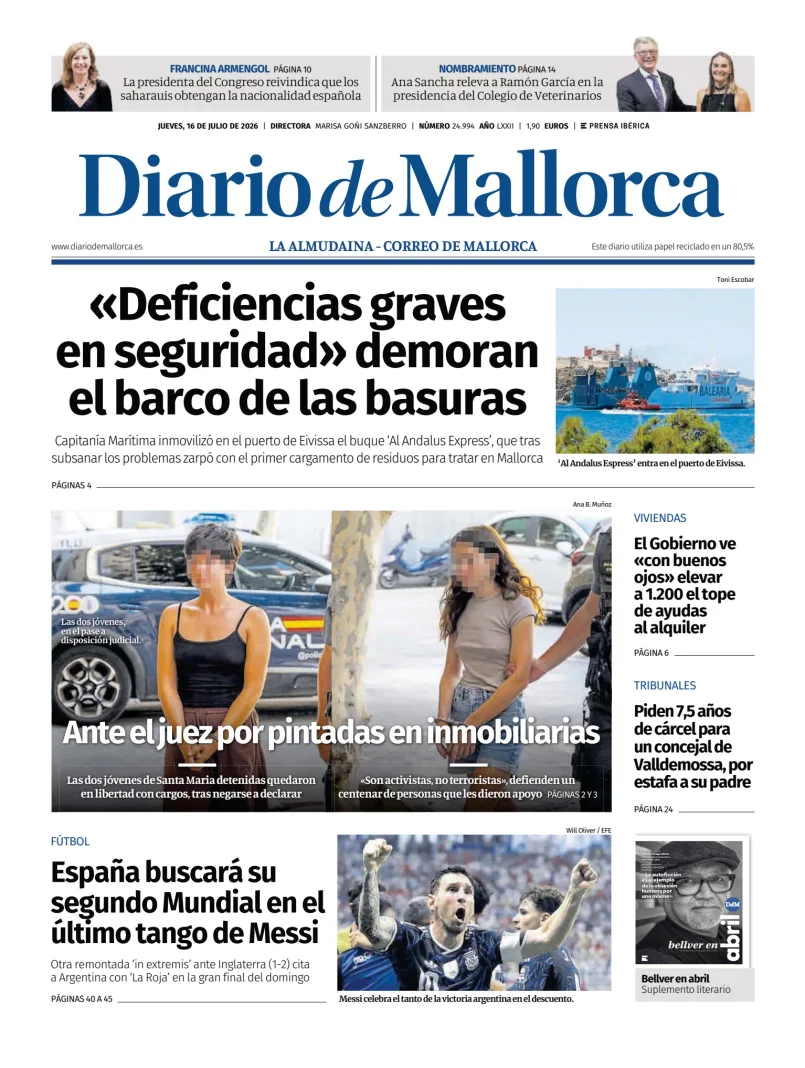 Diario de Mallorca — 16/07