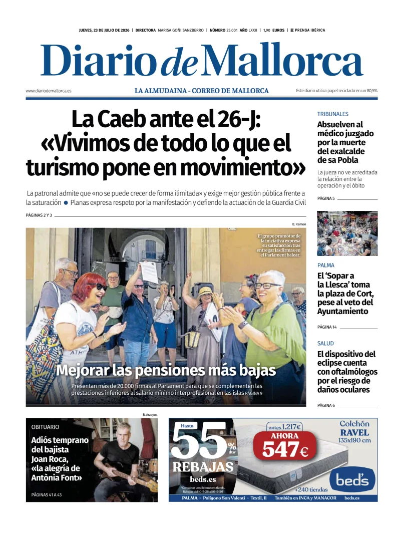 Diario de Mallorca — 23/07