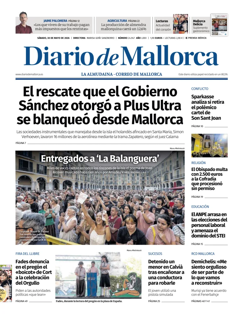Diario de Mallorca — 30/05