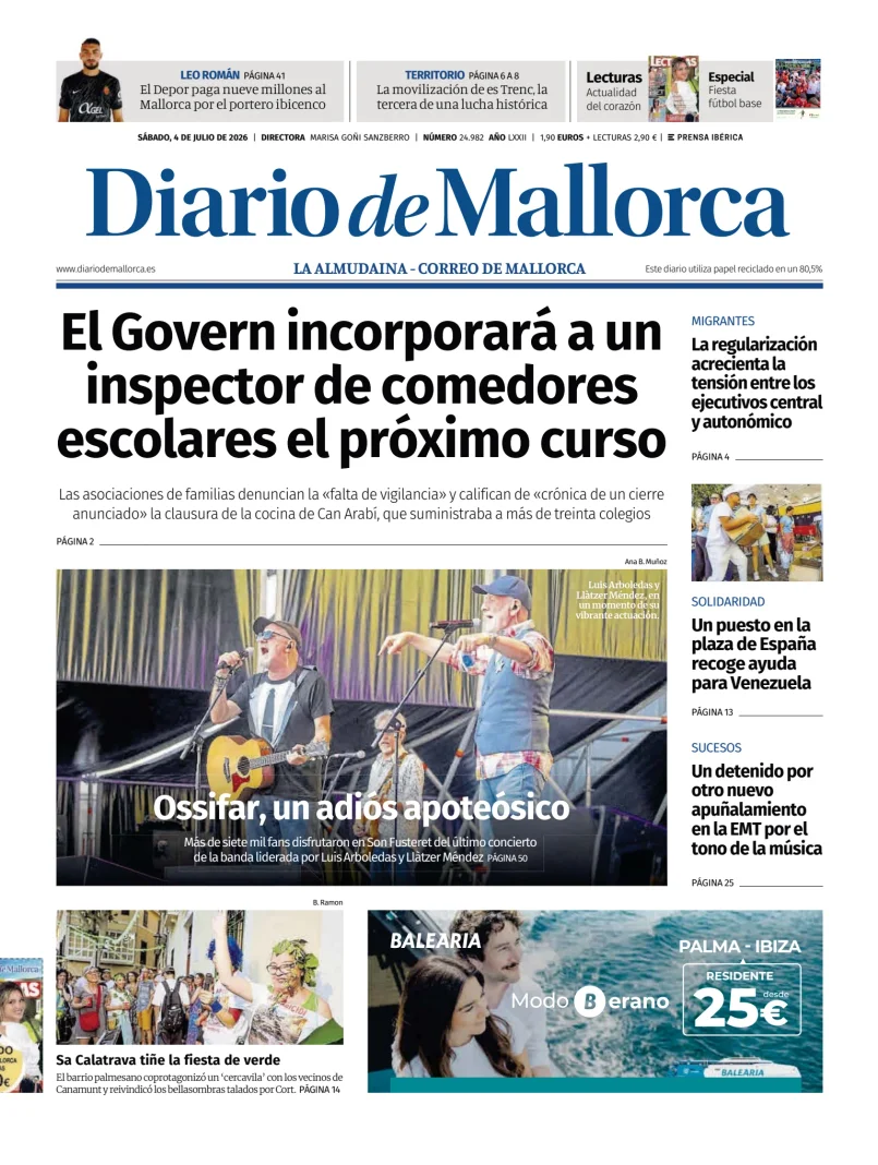 Diario de Mallorca — 04/07