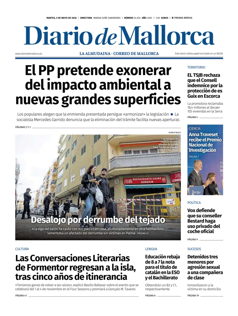 Diario de Mallorca — 05/05