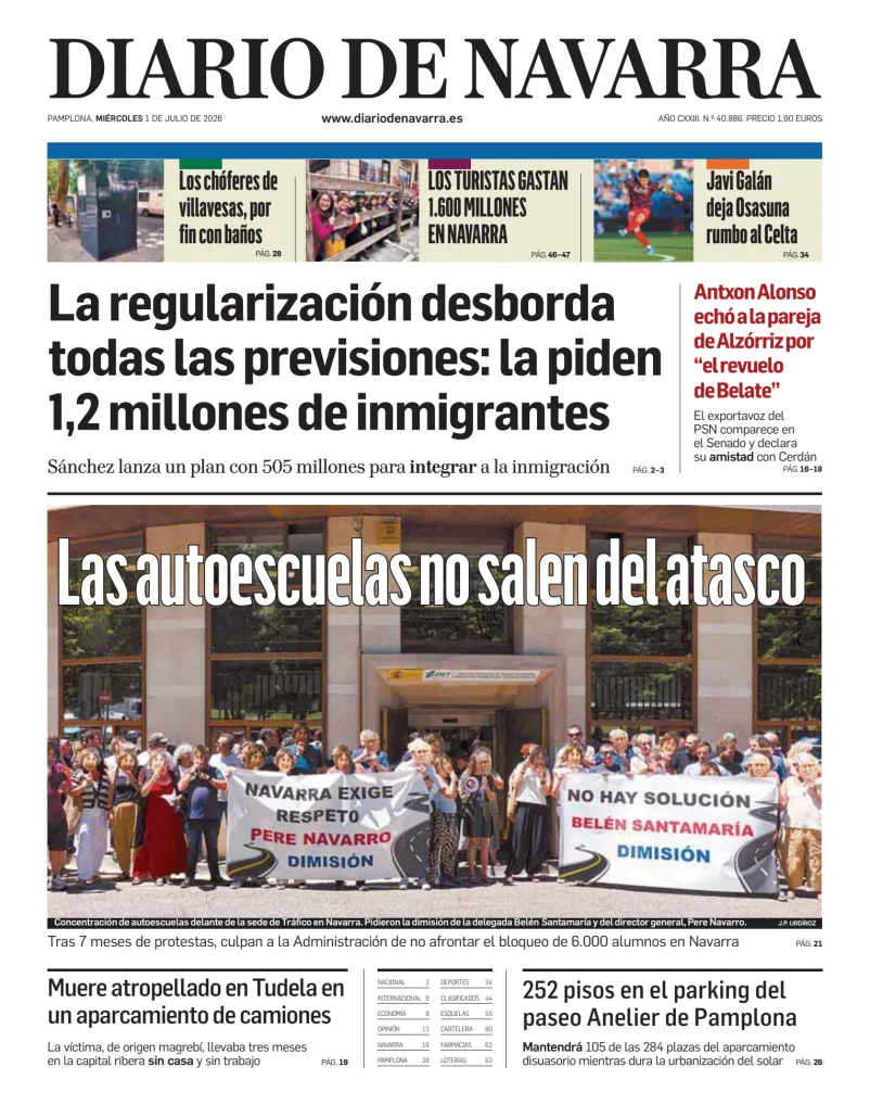 Diario de Navarra — 01/07