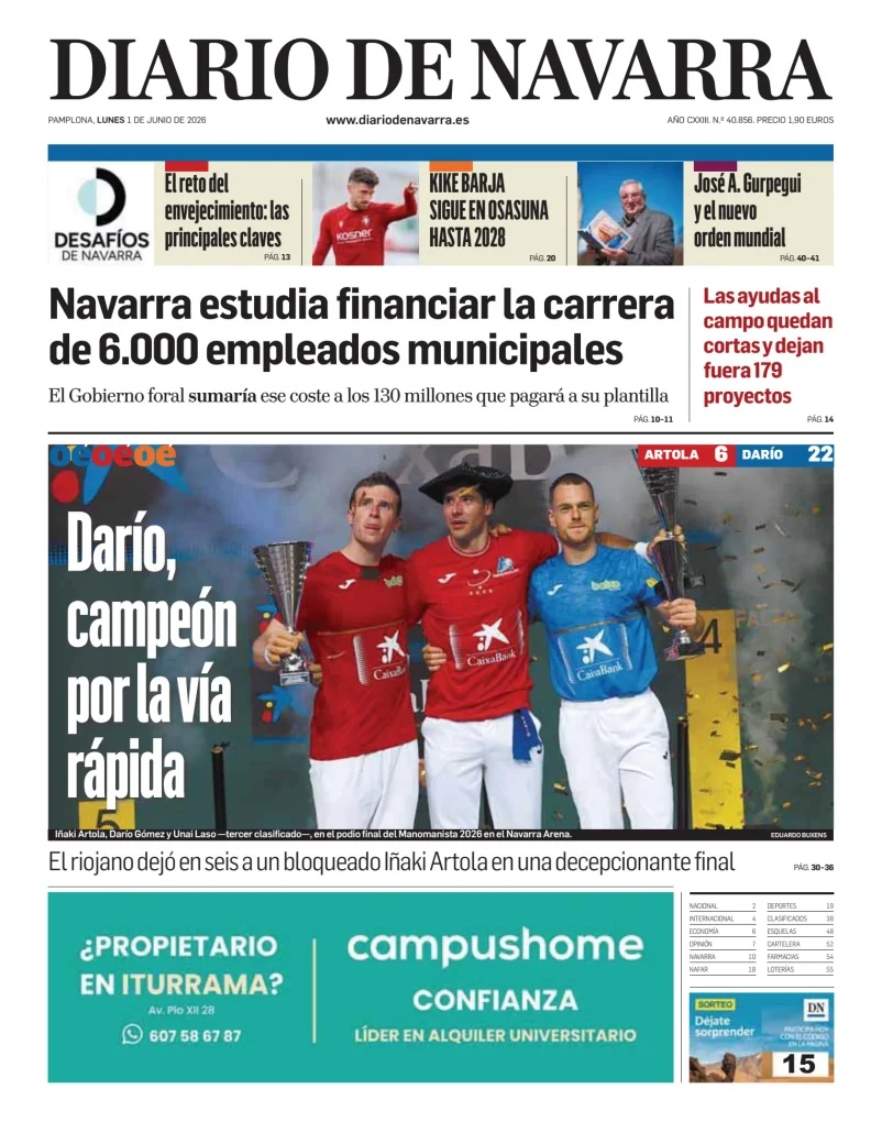 Diario de Navarra — 01/06
