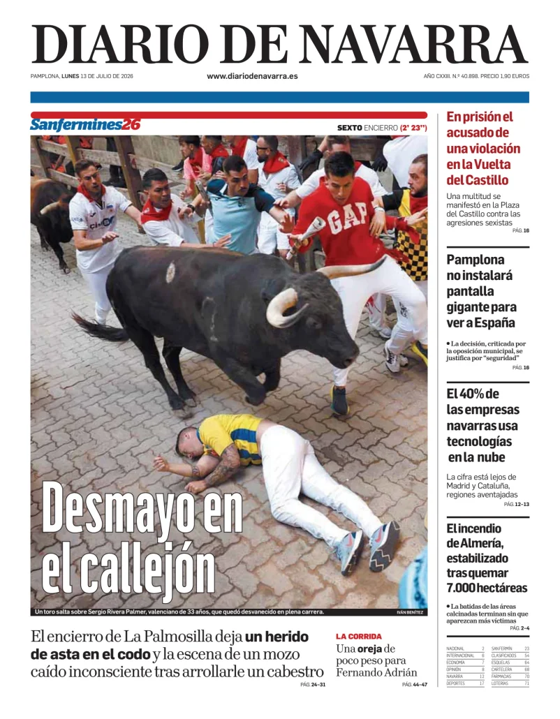 Diario de Navarra — 13/07