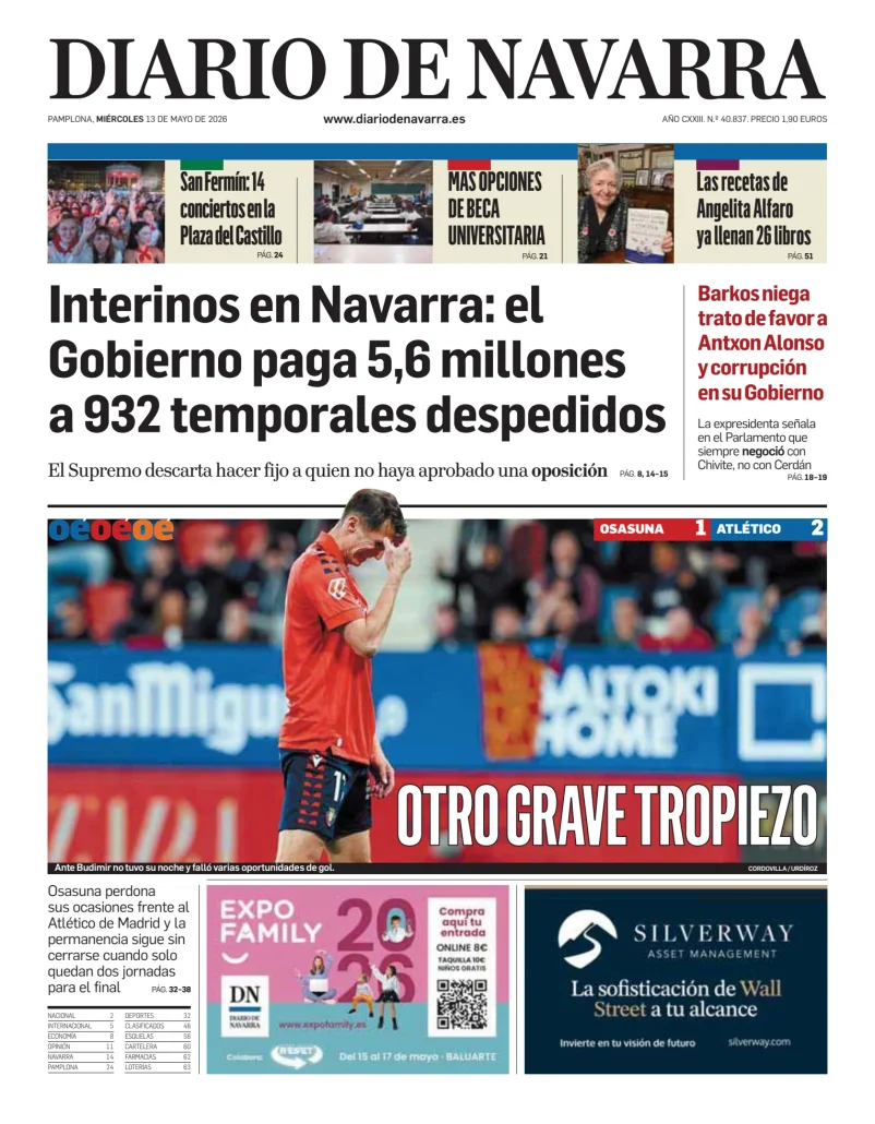 Diario de Navarra — 13/05
