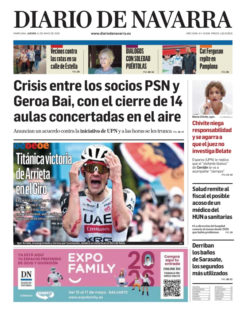Diario de Navarra — 14/05