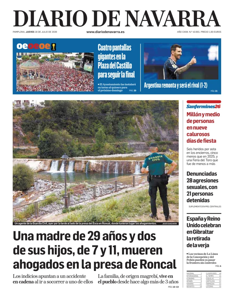 Diario de Navarra — 16/07