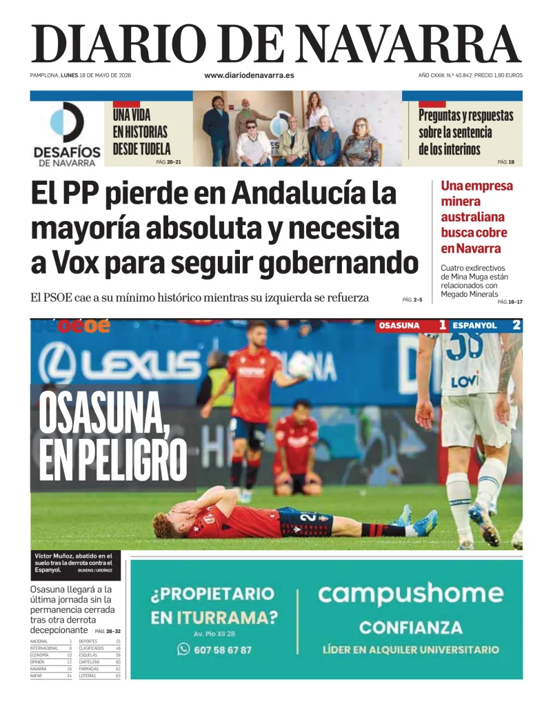 Diario de Navarra — 18/05