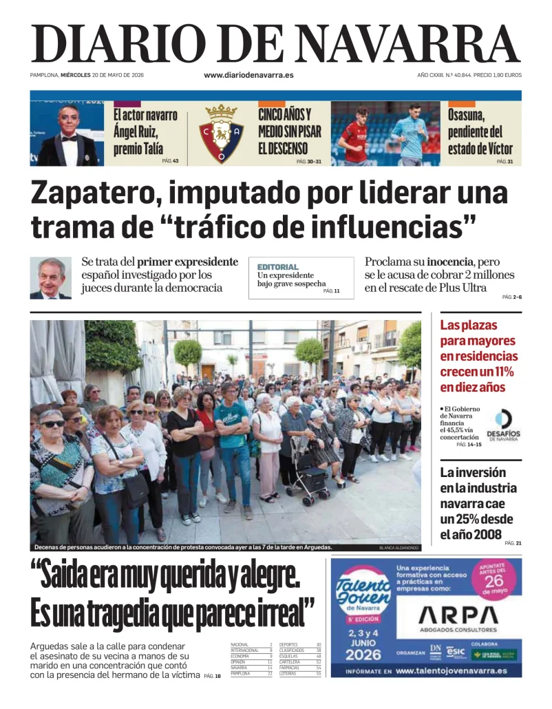 Diario de Navarra — 20/05