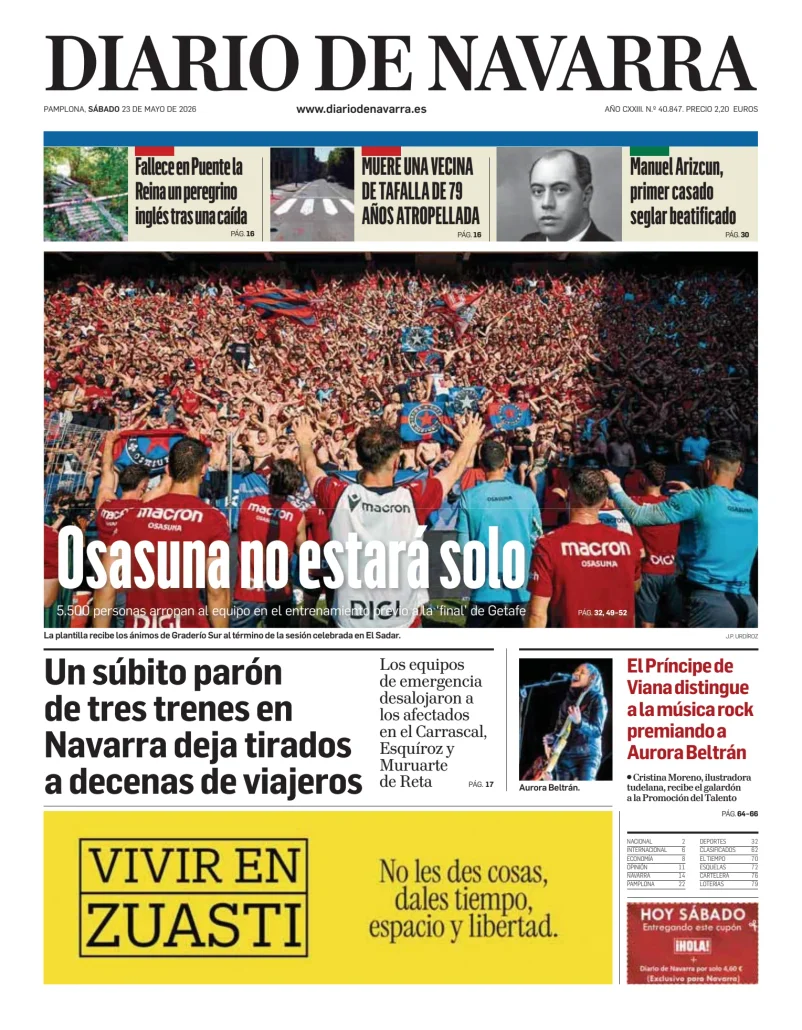 Diario de Navarra — 23/05