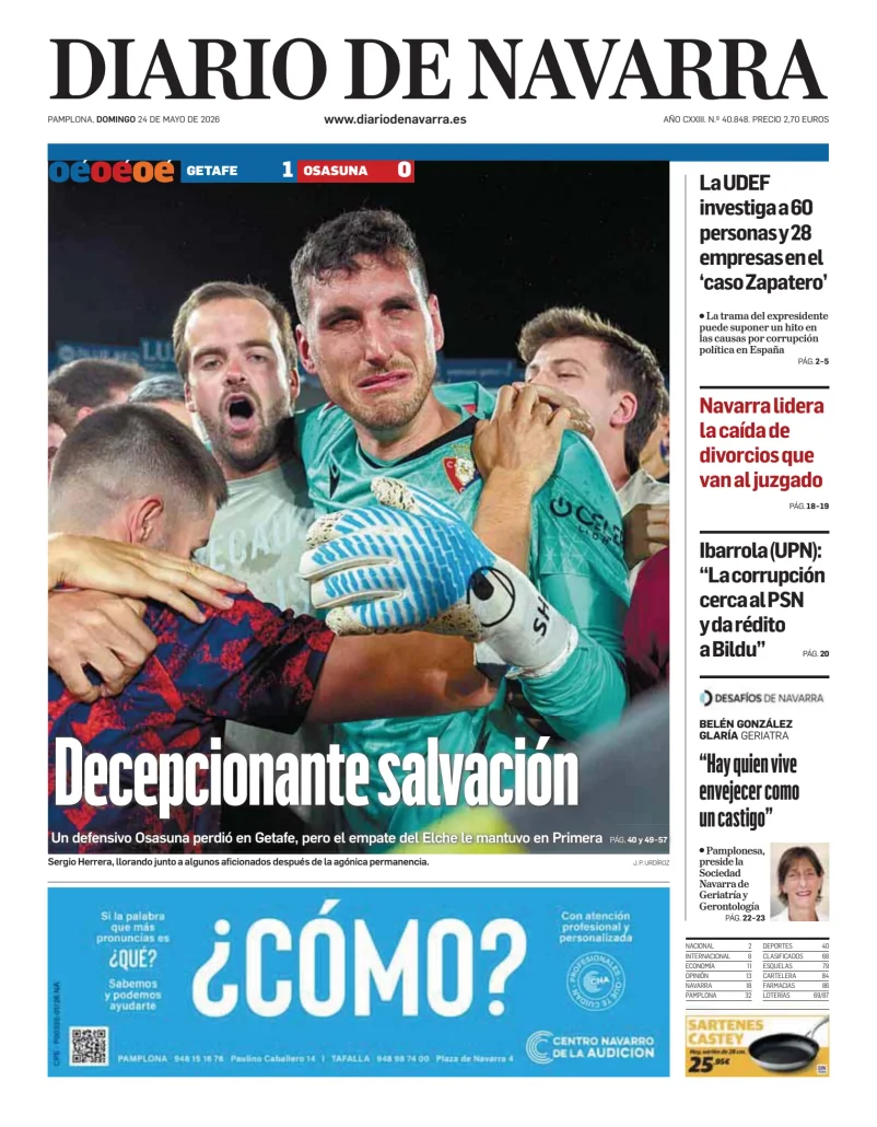 Diario de Navarra — 24/05