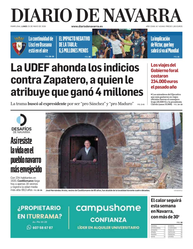 Diario de Navarra — 25/05