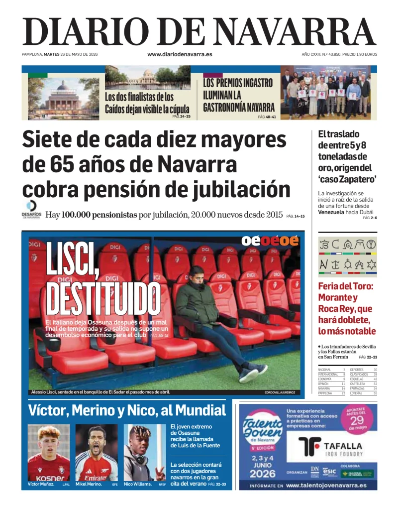 Diario de Navarra — 26/05