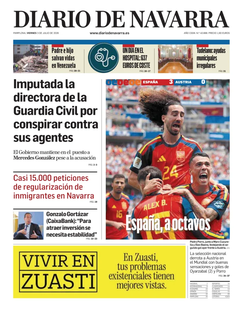 Diario de Navarra — 03/07