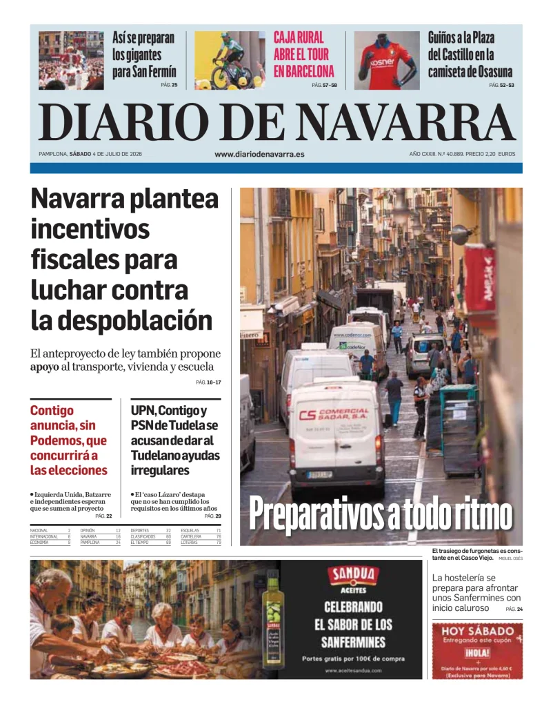 Diario de Navarra — 04/07