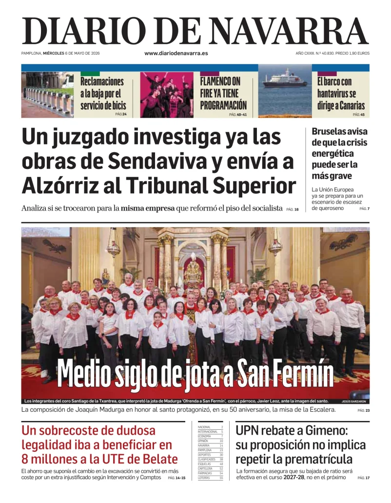 Diario de Navarra — 06/05