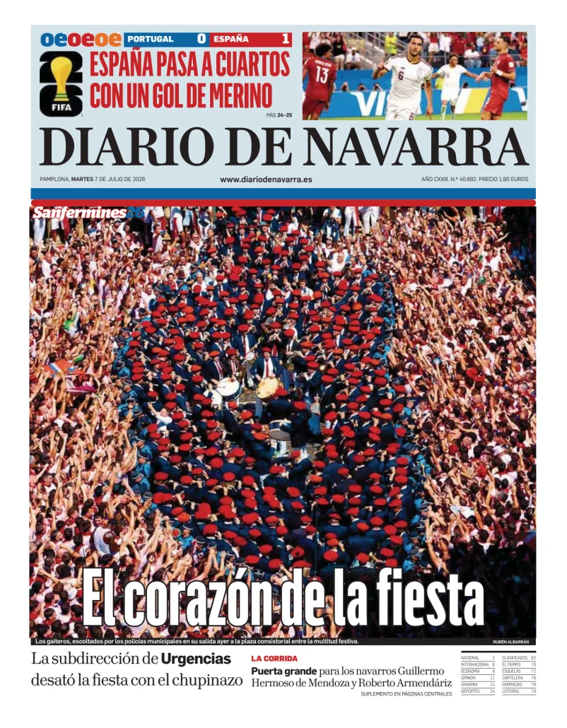 Diario de Navarra — 07/07