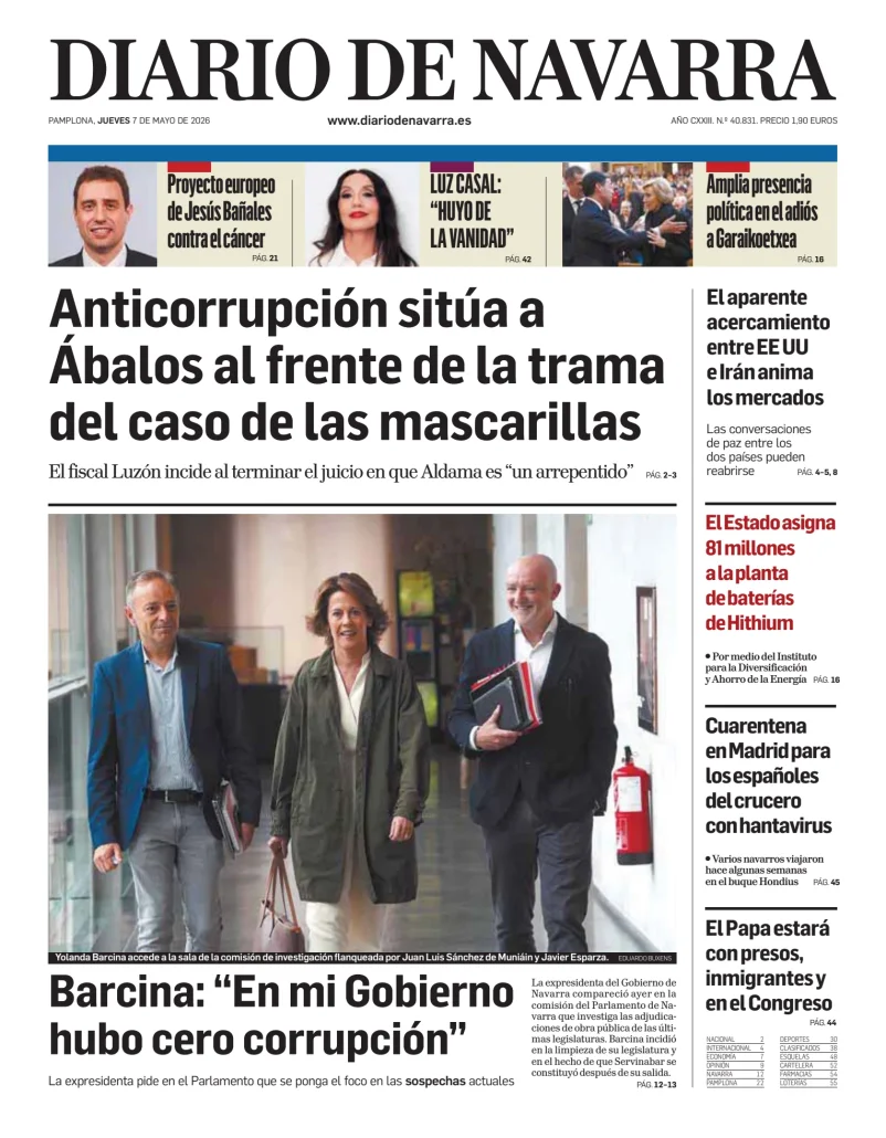 Diario de Navarra — 07/05