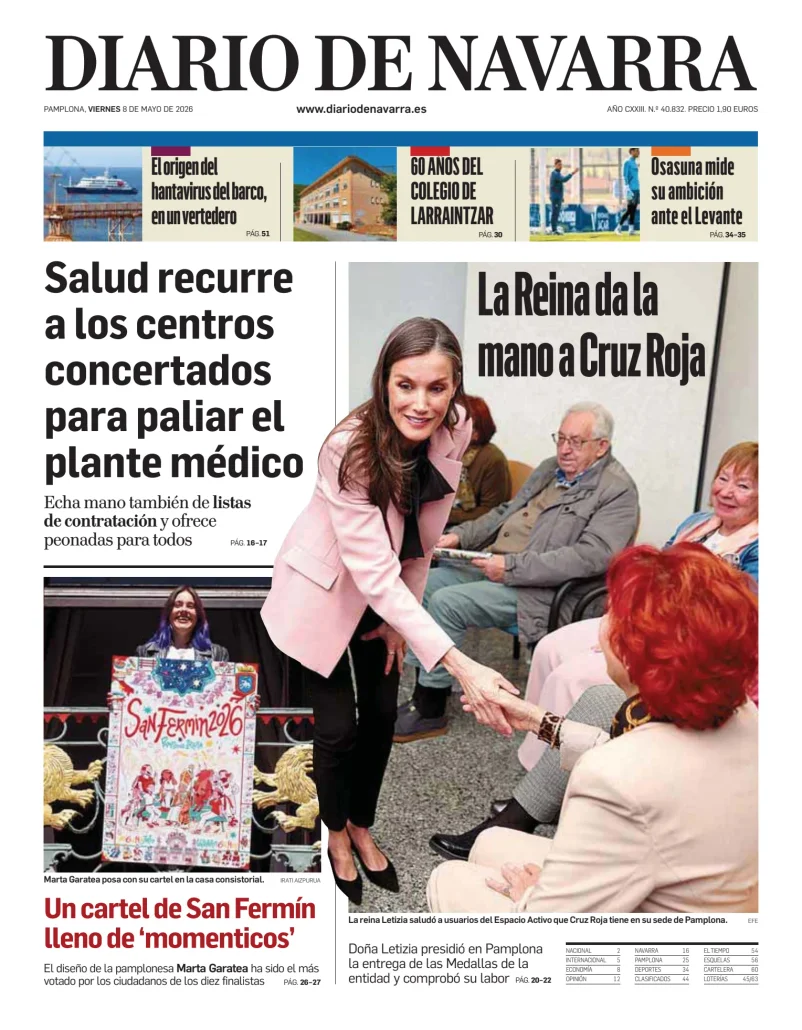 Diario de Navarra — 08/05