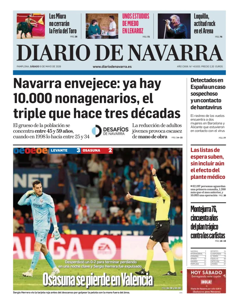 Diario de Navarra — 09/05
